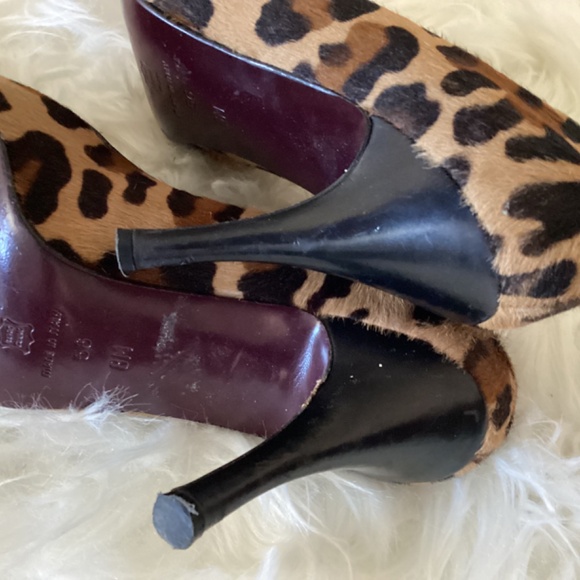 Via Spiga Leopard Women Heels, Size 8M, Color Multi Colored - Picture 4 of 5